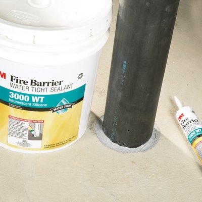 ซิลิโคนยาแนวกันไฟลาม 3M Fire Barrier Water Tight Sealant 3000 WT 